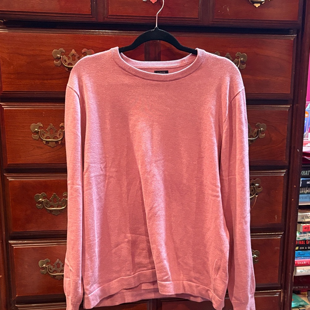 J. Crew Mauve 100% Cotton Sweater